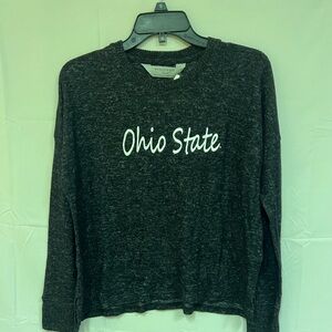 NEW Boxercraft Ohio state Ladies Cuddle Soft Boxy Crewneck Sweatshirt Sz:S